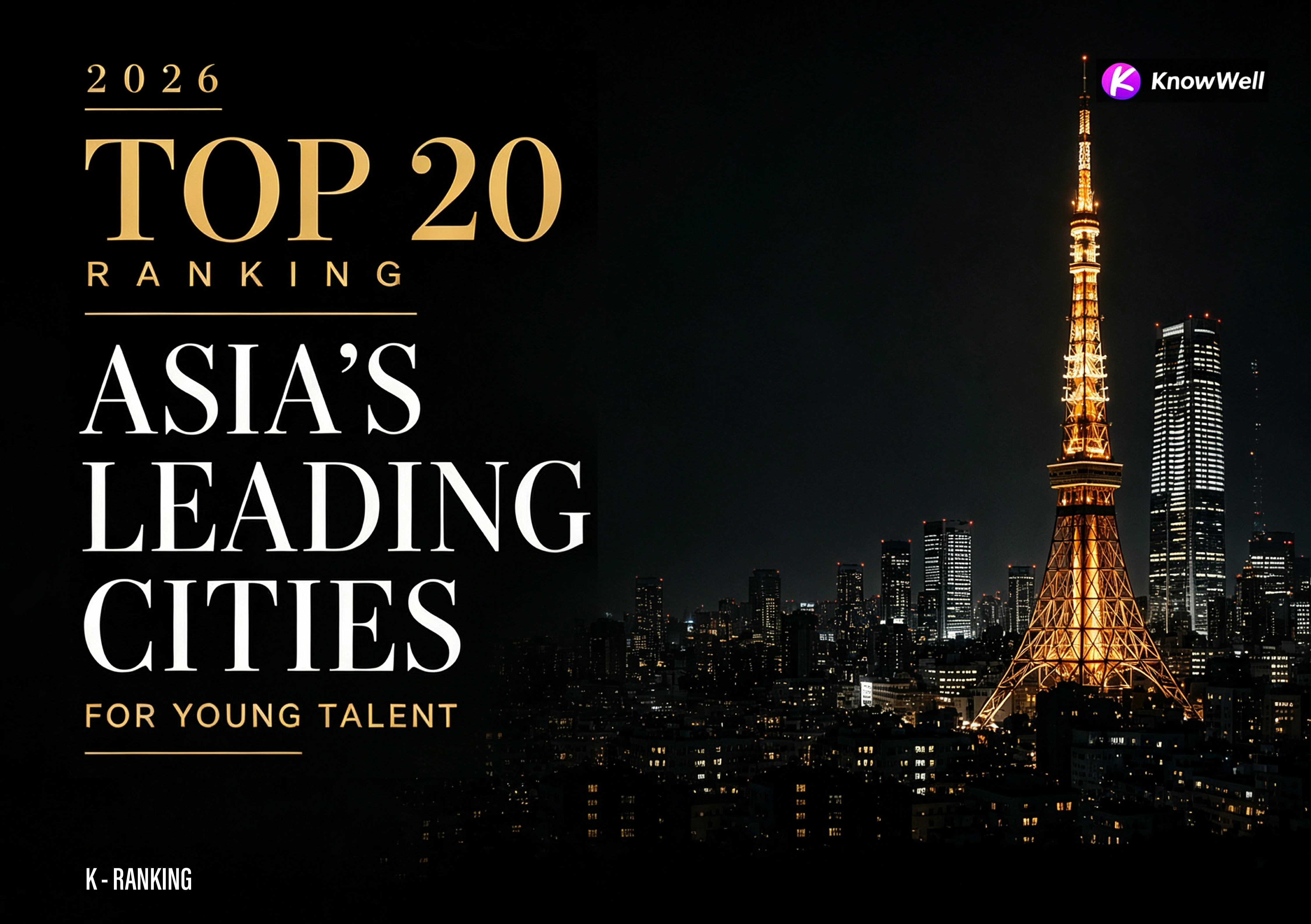 Top 20 Asia's Leading Cities For Young People