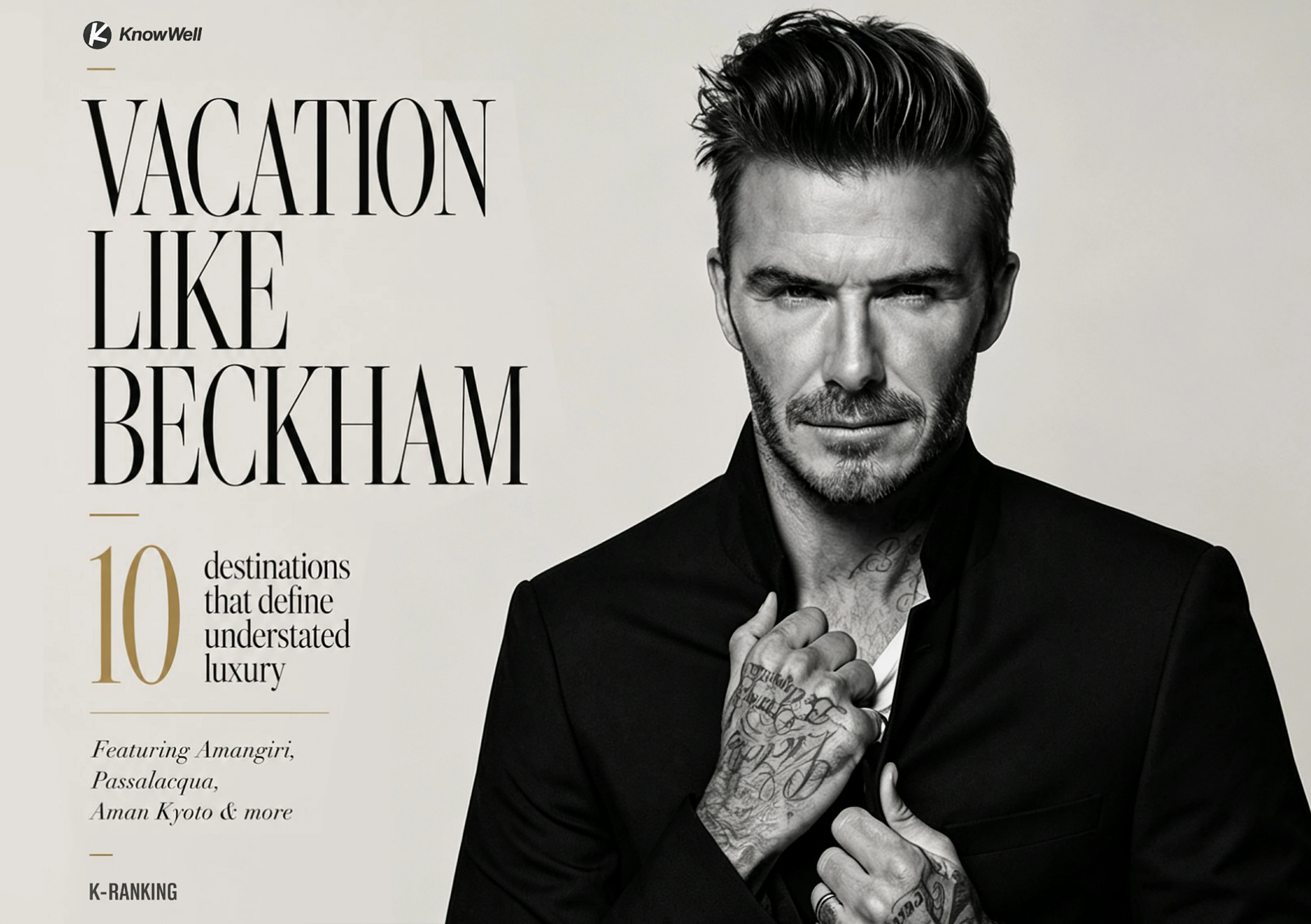 VACATION LIKE BECKHAM Top 10 