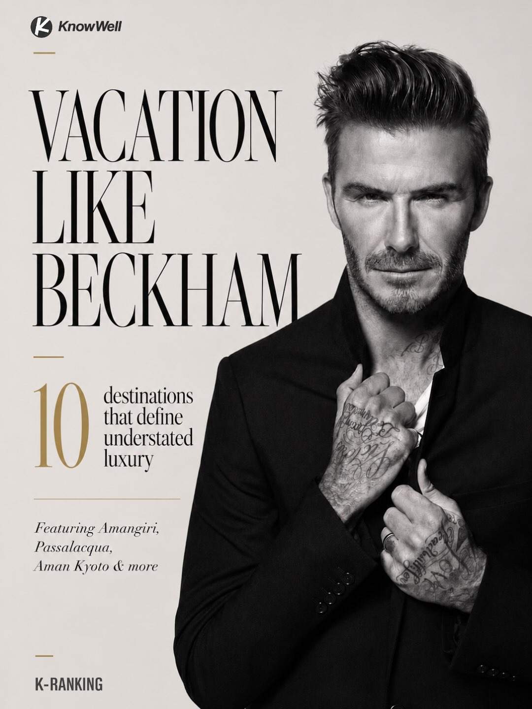 VACATION LIKE BECKHAM Top 10 